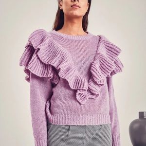 FRILL JUMPER lilack
